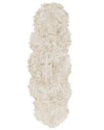 Faux Sheepskin Rug Beige MAMUNGARI