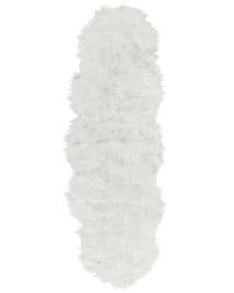 Faux Sheepskin Rug White MAMUNGARI