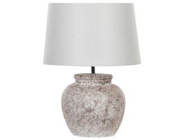 Ceramic Table Lamp Beige MAREB