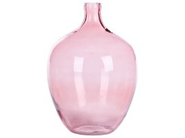 Glass Decorative Vase 39 Pink ROTI