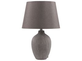 Ceramic Table Lamp Brown FERGUS