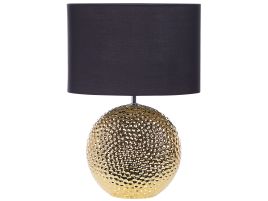 Ceramic Table Lamp Gold NASVA