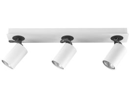 3 Light Spotlight Metal Bar White KLIP