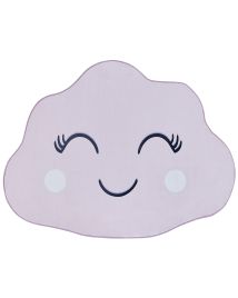 Kids Rug Cloud Print 90x120cm Pink