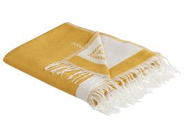 Blanket 130 x 170 cm Yellow JALKINI