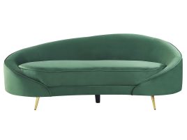 Velvet Sofa Emerlad Green SAVAR