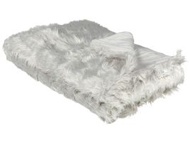 Bedspread 150 x 200 cm Light Grey DELICE
