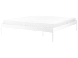 Metal EU Super King Size Bed White VAURS