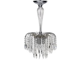 Metal Chandelier Silver ORARA