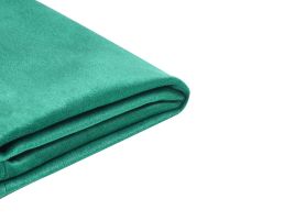 Velvet EU Single Size Bed Frame Cover Dark Green for Bed FITOU