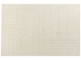 Wool Area Rug 200x300cm Beige