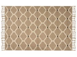 Jute Area Rug 200x300cm Beige