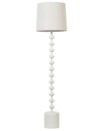 Metal Floor Lamp White KRIOS