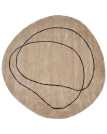 Viscose Area Rug 200cm Beige