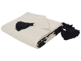 Cotton Blanket 125 x 150 cm White SEDIO