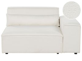 Left Hand Boucle Corner Seat White HELLNAR