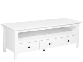 TV Stand White BERKELEY