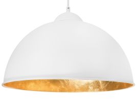 Metal Pendant Lamp White CETINA