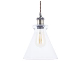 Glass Pendant Lamp Transparent BERGANTES