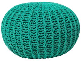 Pouffe Ottoman 50 x 35 cm Green CONRAD II