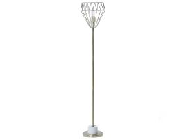Metal Floor Lamp Brass MOONI