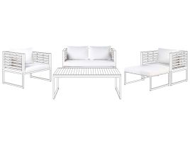 Outdoor Cushion Cover Set White BERMUDA