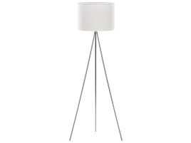 Tripod Floor Lamp White with Silver VISTULA