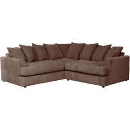 Mercury Ajo Corner Sofa - Brown