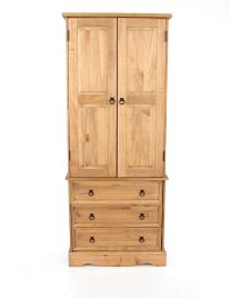Corona 2 Door 3 Drawer wardrobe