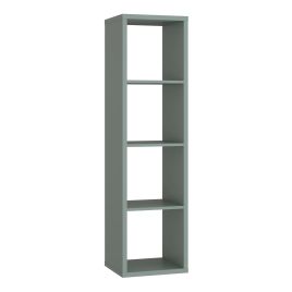 LORYTH 3 Shelves Bookcase Storage Unit - Sage Green