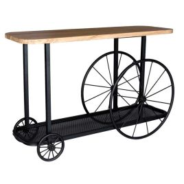 Williams Decorative Wheels Console Table