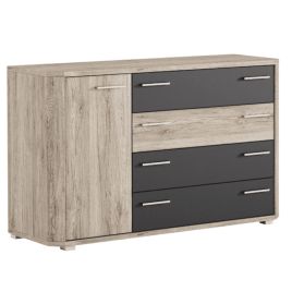 High Quality Reversible Large Corner Computer Desk with Storage - White and Grey