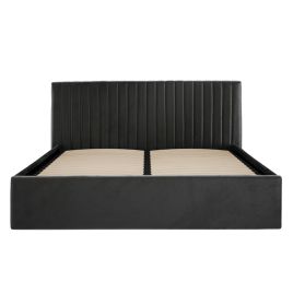 BERLIX Kingsize Fabric Ottoman Bedframe - Black