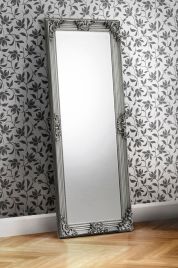 Rococo Pewter Lean-To Dress Mirror