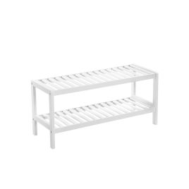 Natural Bamboo Shoe Rack