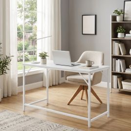 KEFOXU Home Office Computer Desk - White