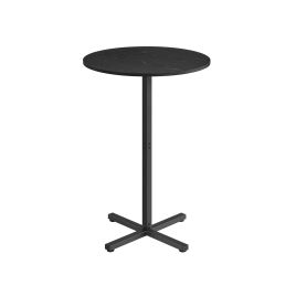 Bar Table - MARRA Metal Frame 60 x 60 x 104.5 cm - Ebony Black