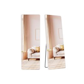 ROWANSHIRE Rectangle Full Length Mirror with Stand - White
