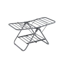 Laundry Airer - FIOTA Foldable 2 Level Airer - Dove Grey