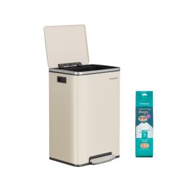 HIROGI Kitchen Bin 50L - Cream