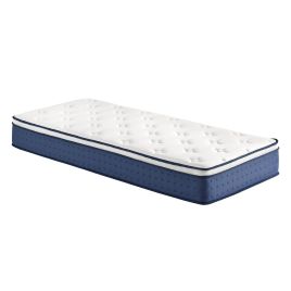 SAVIPA Single Hybrid Spring and Foam Mattress - Blue
