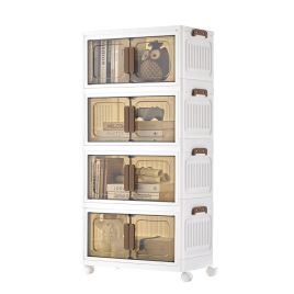 SIDUSA 4 Tier Stackable Storage Box 100L - White