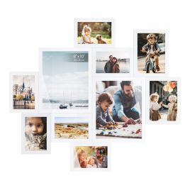 STXYNI Set of 10 Collage Photo Frames - White
