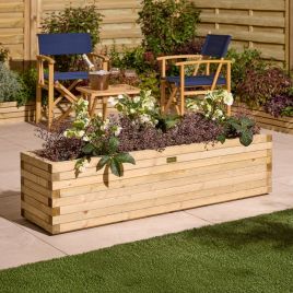 PRESTOVA Trough Garden Planter Natural - 150cm