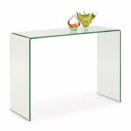 Ischia Bent Glass Console Table