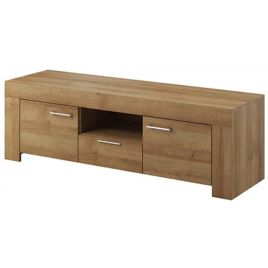 Heaven TV Cabinet with Wall Shelf - Oak Riviera