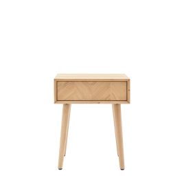 BROOKHAVEN 1 Drawer Side Table - Oak