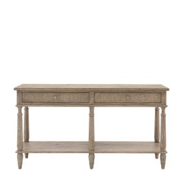 OAKLEIGH 2 Drawer Console Table - Oak