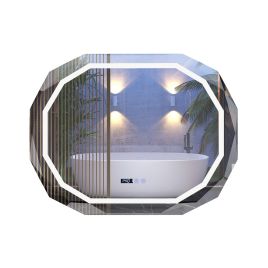 Bathroom Mirror - Anti-Fog Mirror LED Bathroom Mirror with 3 Color LED Light
