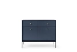 Norwich Sideboard with drawers 104cm - Navy Blue